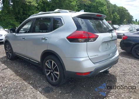 2017 Nissan Rogue Sl из США, поврежденный, VIN 5N1AT2MV0HC744085
